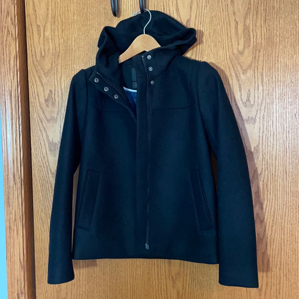 J.Crew Wool hooded jacket